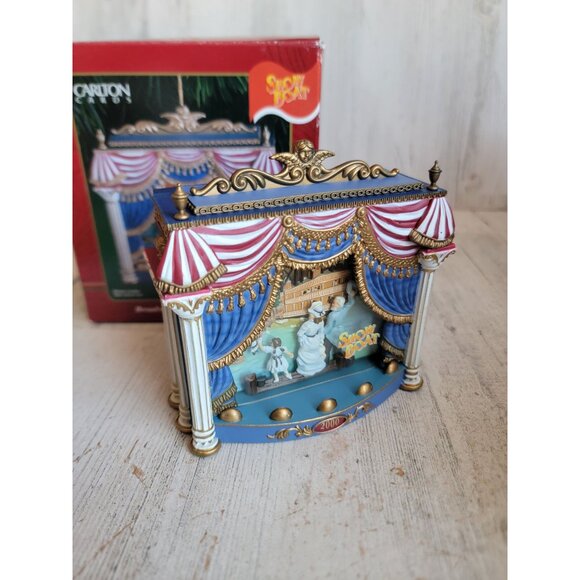 Carlton cards 2000 Broadway show boat series vintage ornament Xmas - Picture 2 of 7